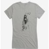 Tees * | Flash Sale Corpse Bride Emily Butterflies Girls T-Shirt