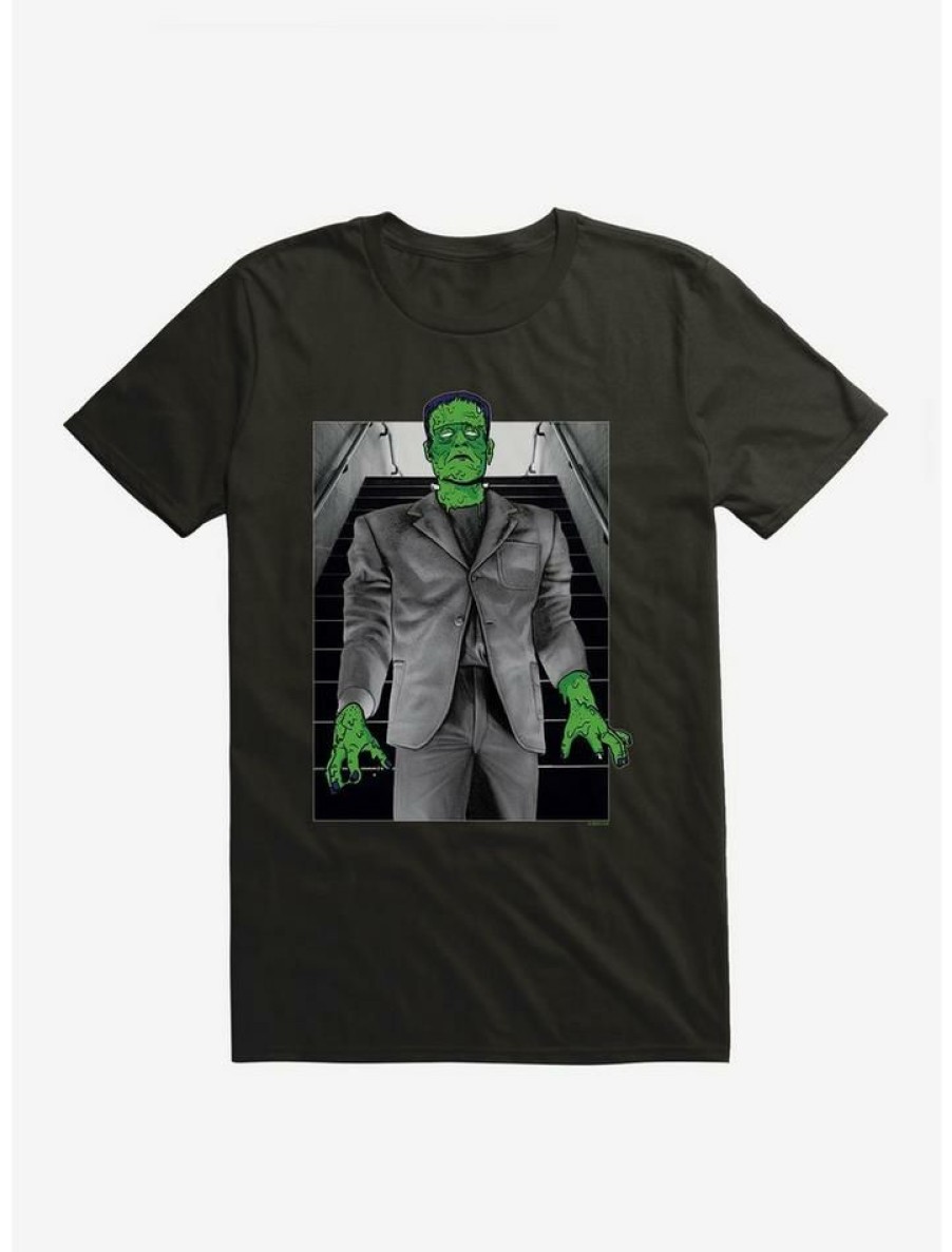 Guys * | Best Pirce Universal Monsters Frankenstein Slime Mash Up T-Shirt