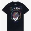 Tees * | Best Deal Junji Ito Uzumaki The Scar Rainbow T-Shirt Black