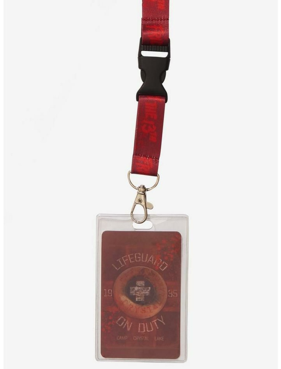 Accessories * | Promo Friday The 13Th Lifeguard Lanyard