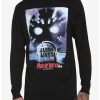 Guys * | Flash Sale Friday The 13Th Part Vi: Jason Lives Poster Long-Sleeve T-Shirt Black