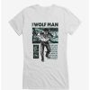 Tees * | Deals Universal Monsters The Wolf Man From Man To Beast Girls T-Shirt