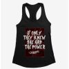 Girls * | Flash Sale Carrie 1976 The Power Girls Tank Black