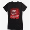 Tees * | Coupon Carrie 1976 Burn In Hell Girls T-Shirt Black