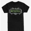 Guys * | Best Pirce Beetlejuice Title T-Shirt Black