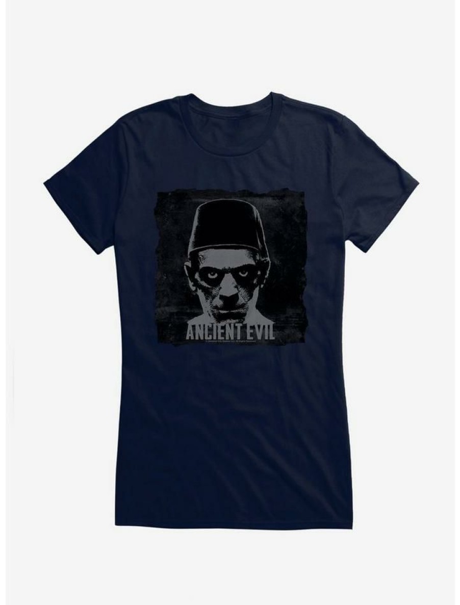 Tees * | Best Pirce Universal Monsters The Mummy Ancient Evil Girls T-Shirt