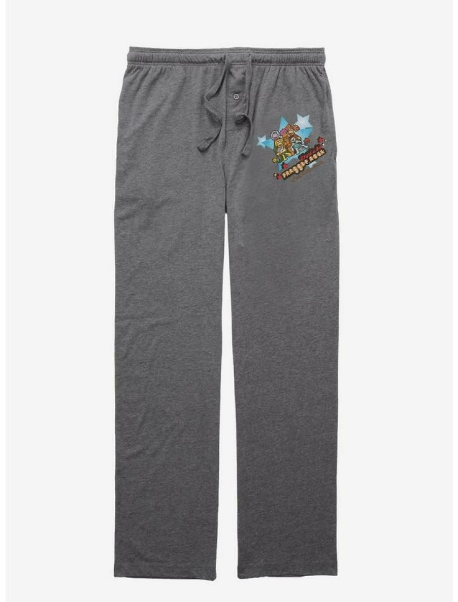 Guys * | Discount Jim Henson'S Fraggle Rock That So Fraggle Rock Pajama Pants Graphite Heather