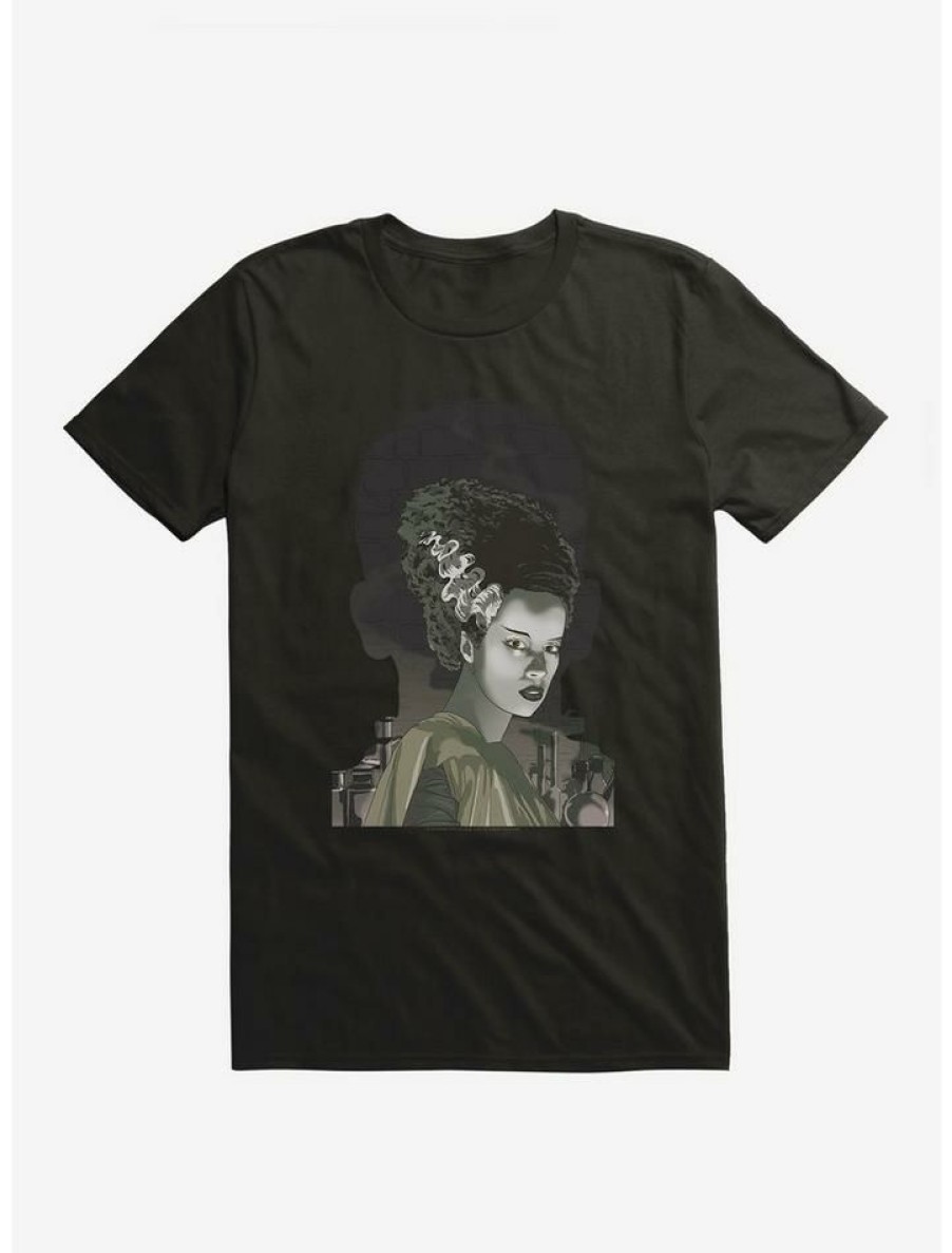 Guys * | Budget Universal Monsters Bride Of Frankenstein Shadows T-Shirt