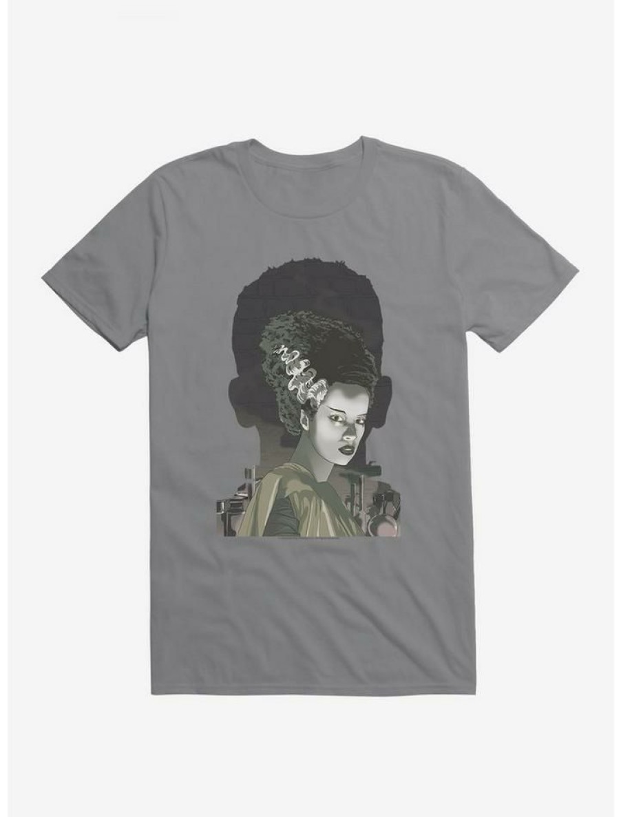 Guys * | Budget Universal Monsters Bride Of Frankenstein Shadows T-Shirt