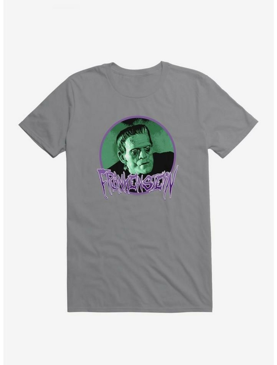 Guys * | New Universal Monsters Frankenstein Round Portrait T-Shirt