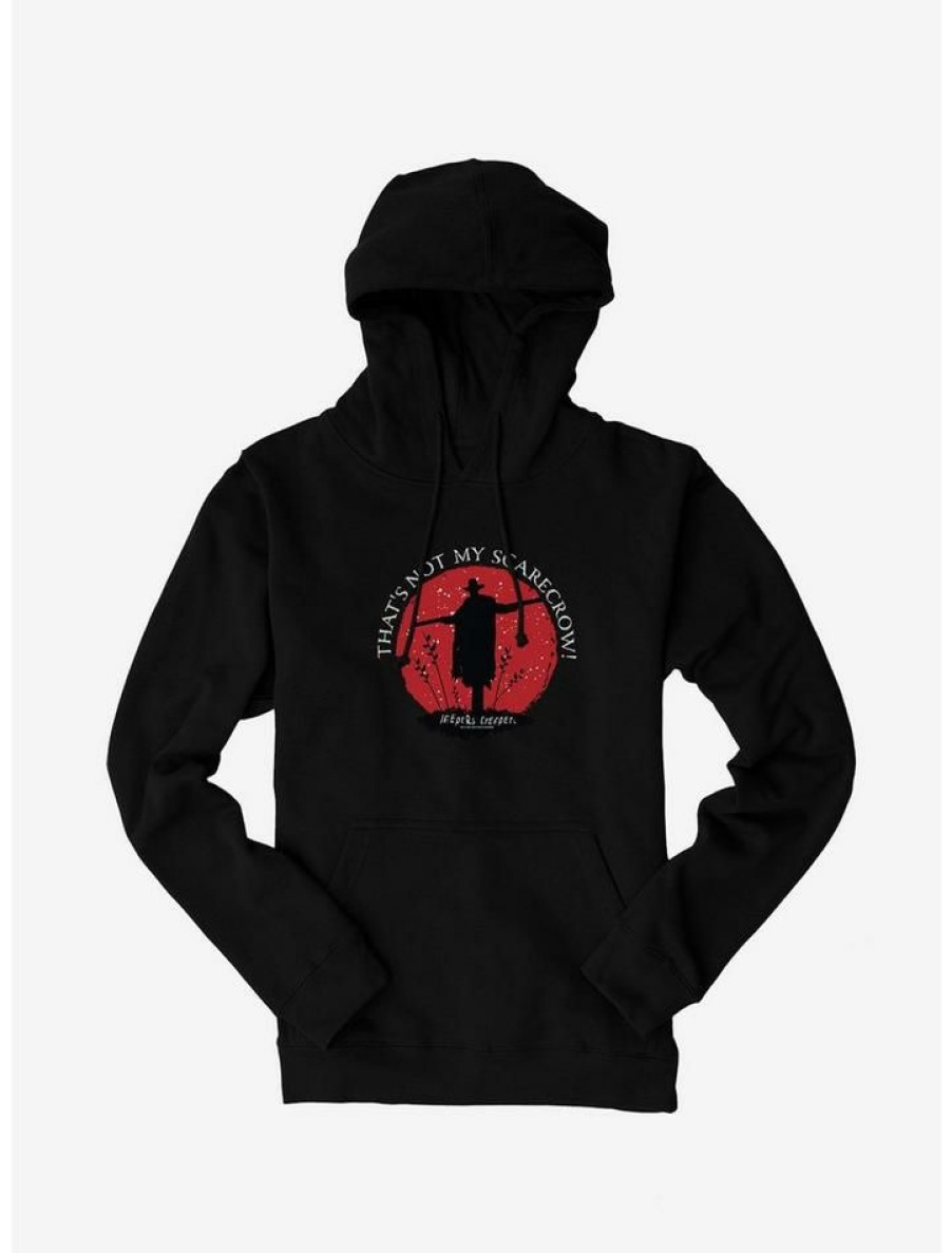 Guys * | Buy Jeepers Creepers Scarecrow Hoodie Black