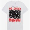 Guys * | Deals Junji Ito No Longer Human T-Shirt Black