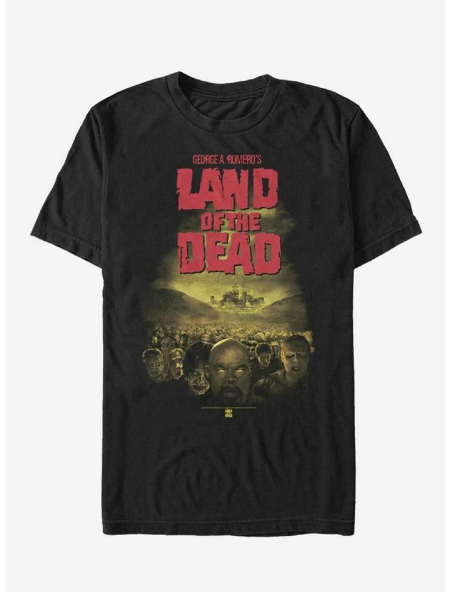 Guys * | Brand New Land Of The Dead Poster T-Shirt Black