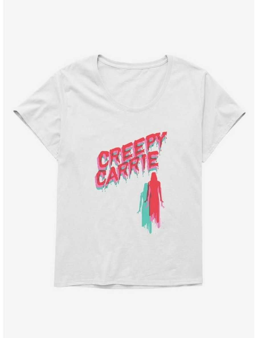 Tees * | Promo Carrie 1976 Creepy Carrie Girls T-Shirt Plus Size