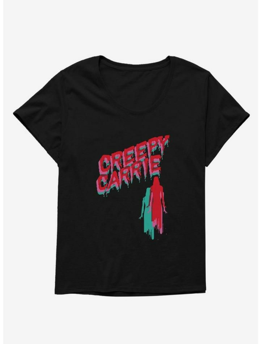 Tees * | Promo Carrie 1976 Creepy Carrie Girls T-Shirt Plus Size