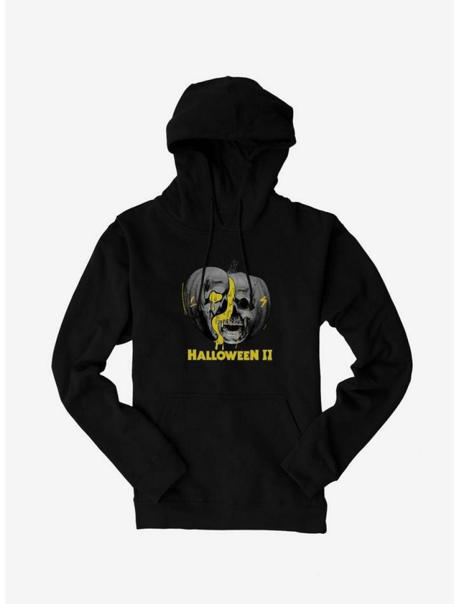 Guys * | Hot Sale Halloween Pumpkin Title Logo Hoodie