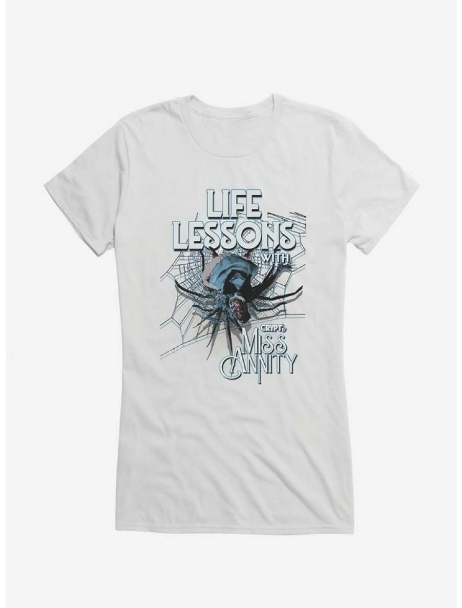 Tees * | Best Reviews Of Crypt Tv Life Lessons With Miss Annity Girls T-Shirt