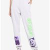 Guys * | Best Reviews Of Beetlejuice Portraits Tie-Dye Girls Sweatpants Lavender