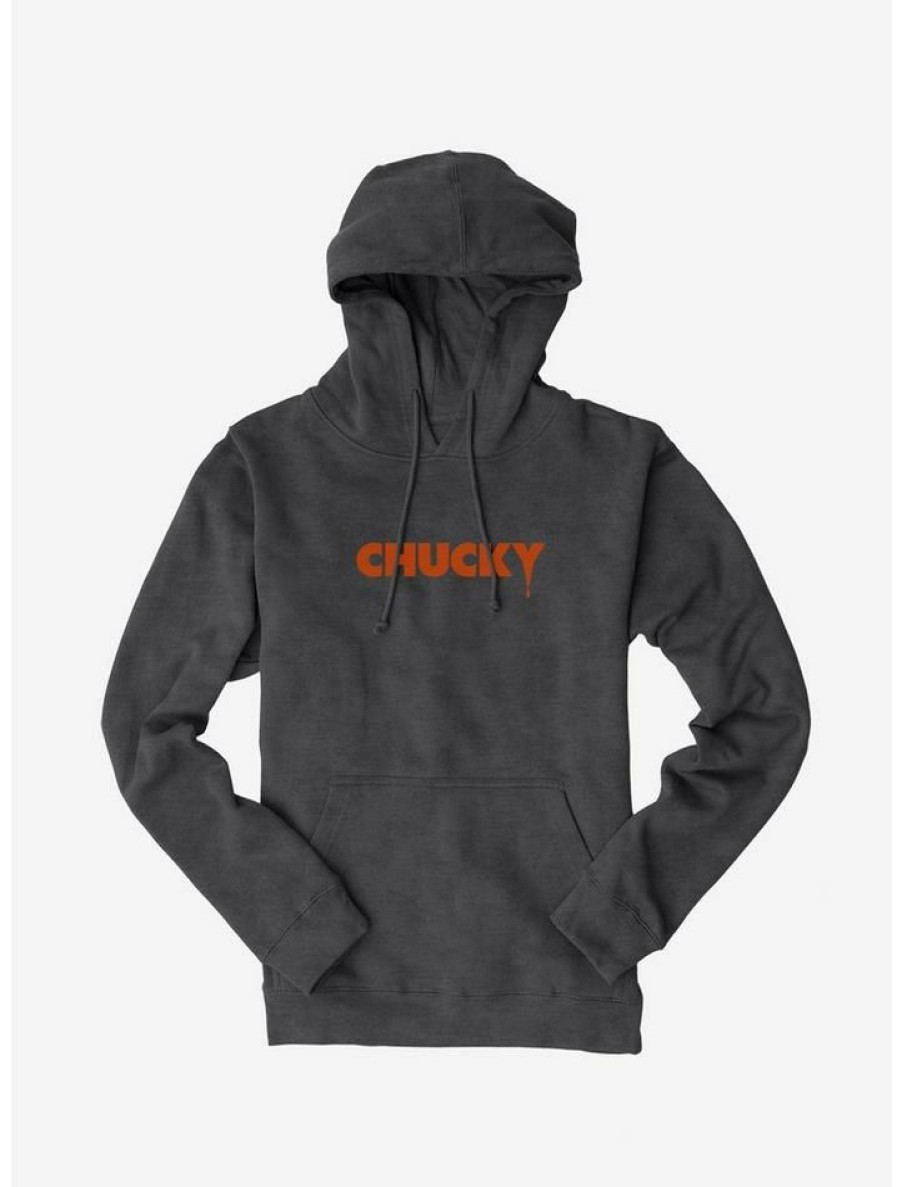 Guys * | Promo Chucky Font Hoodie