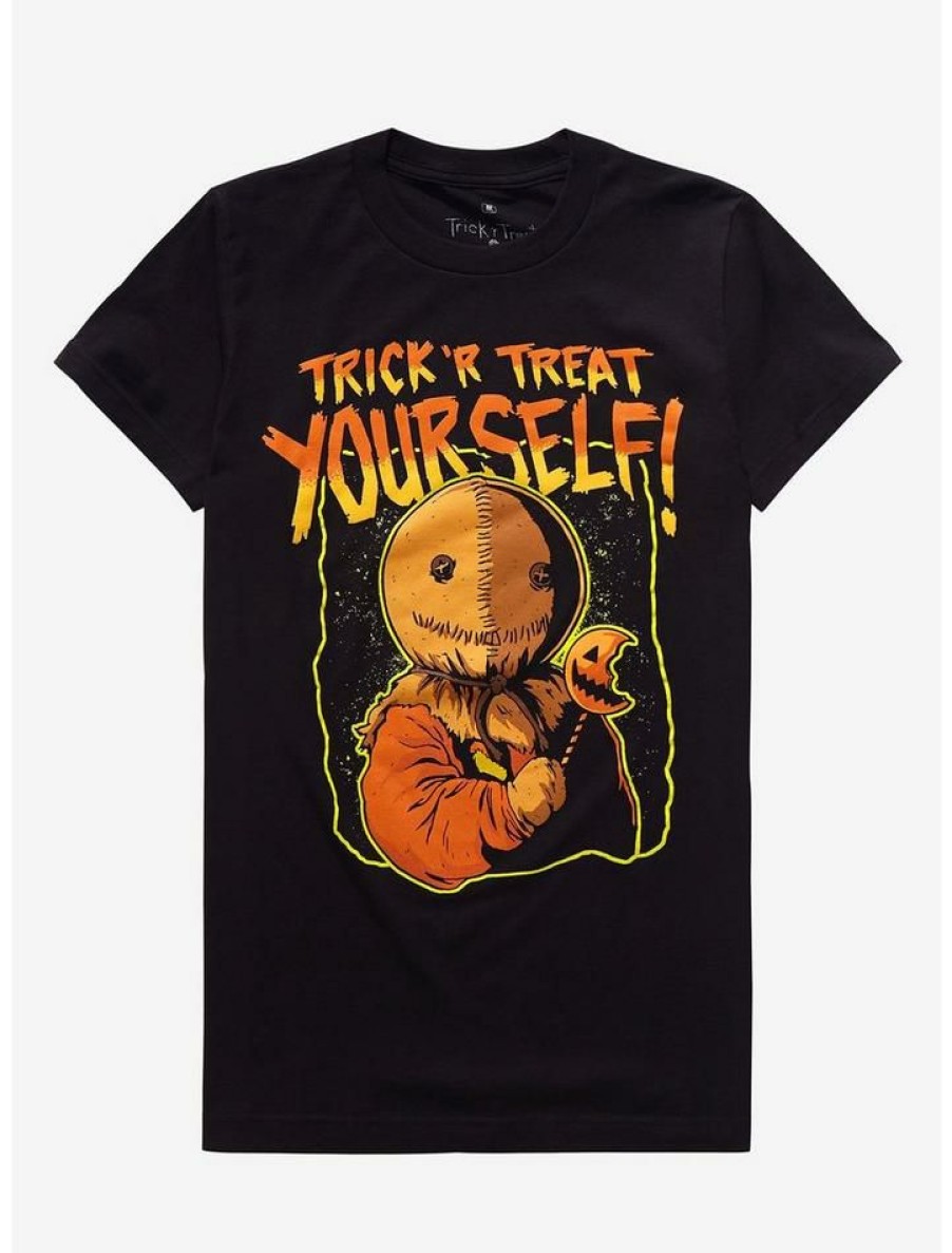 Tees * | Cheap Trick 'R Treat Sam Trick 'R Treat Yourself Boyfriend Fit Girls T-Shirt Multi