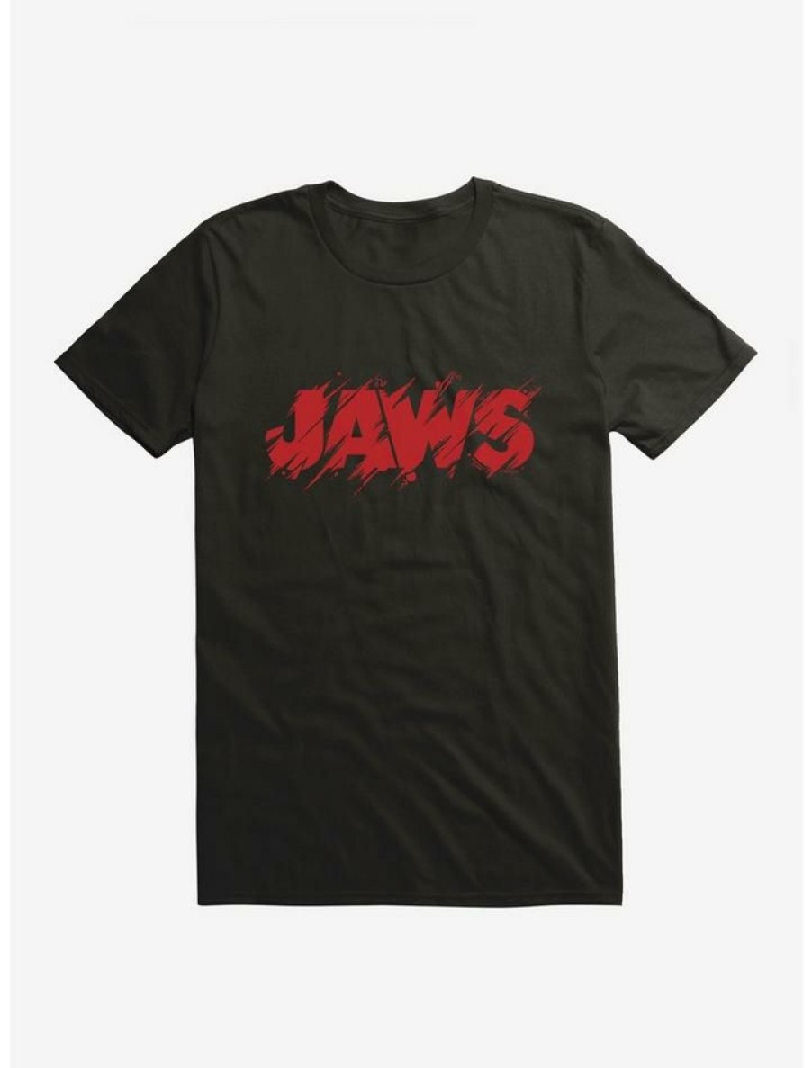 Guys * | Best Reviews Of Jaws Classic Thrash Title Script T-Shirt