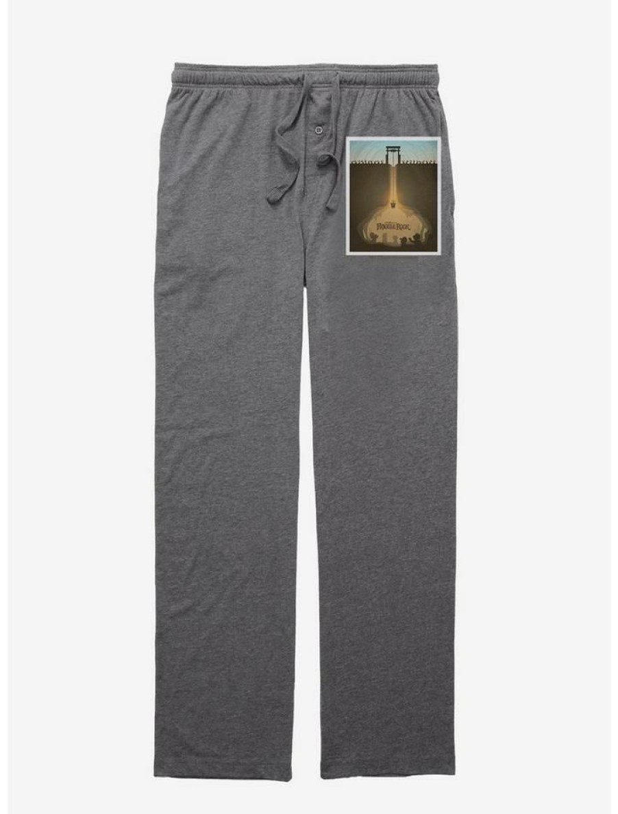 Guys * | Best Reviews Of Jim Henson'S Fraggle Rock Underground Pajama Pants Graphite Heather