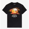 Tees * | Best Reviews Of Universal Studios Halloween Horror Nights Chainsaw Jack-O'-Lantern T-Shirt Black