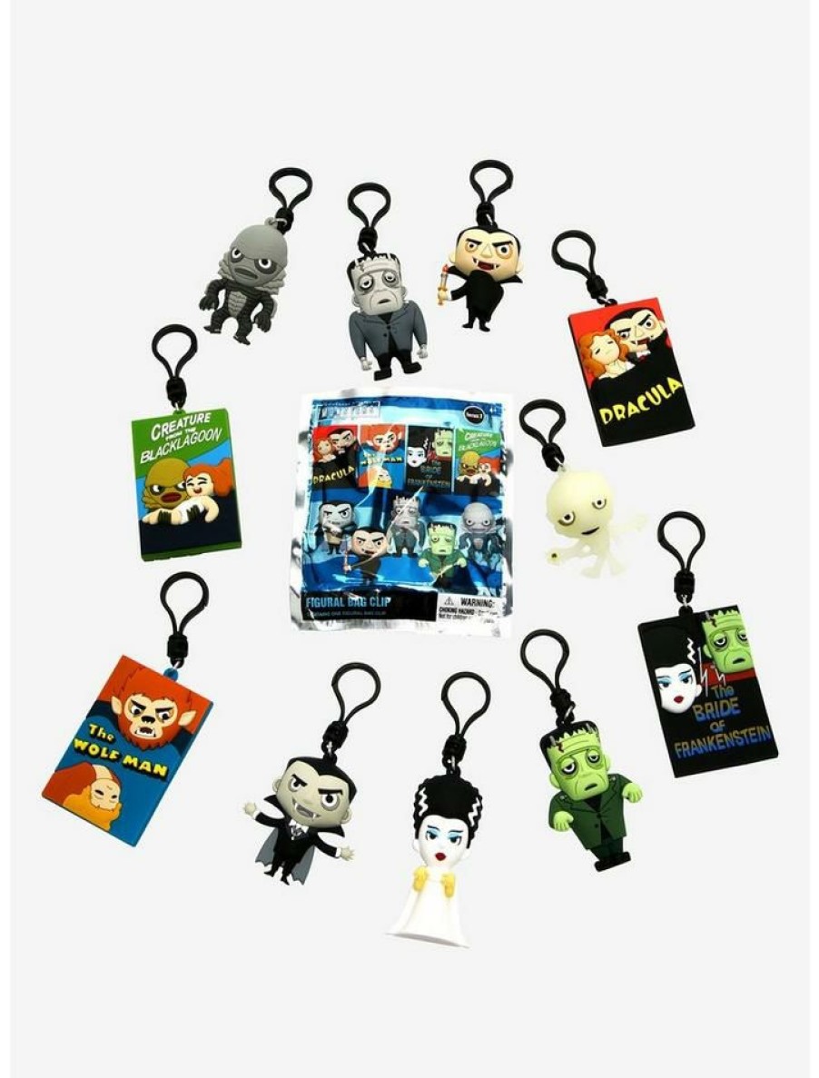 Toys & Collectibles * | Coupon Universal Monsters Series 2 Blind Bag Figural Key Chain