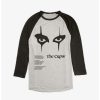 Guys * | Hot Sale The Crow Movie Sarah'S Quote Raglan T-Shirt Ath Heather With Black