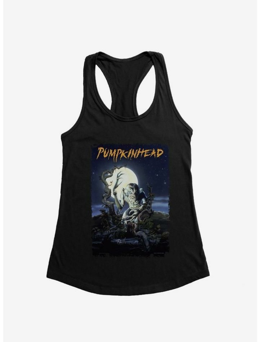 Girls * | Deals Pumpkinhead Stalking Girls Tank Black