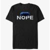 Guys * | Top 10 Nope Logo Cloud T-Shirt Black