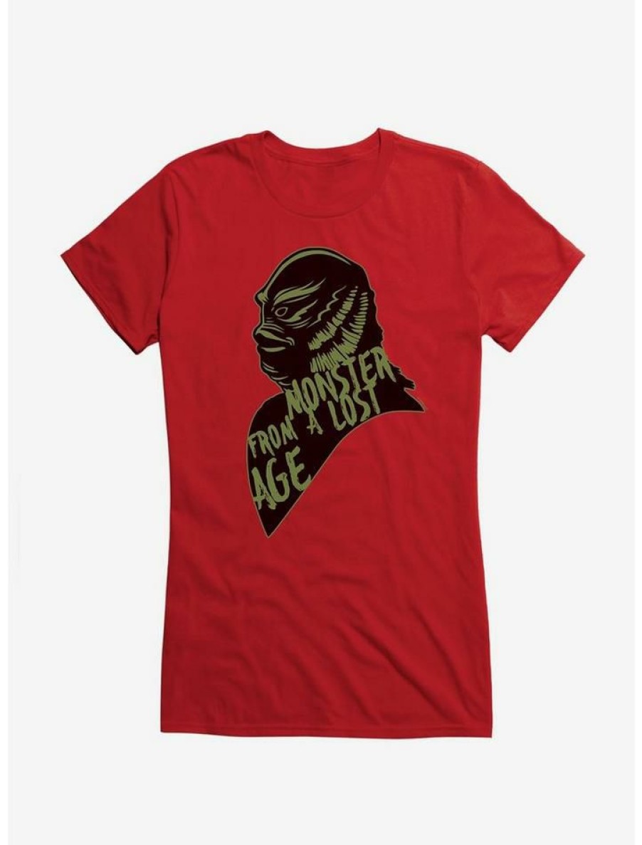 Tees * | Best Pirce Universal Monsters Creature From The Lagoon Monster From A Lost Age Girls T-Shirt