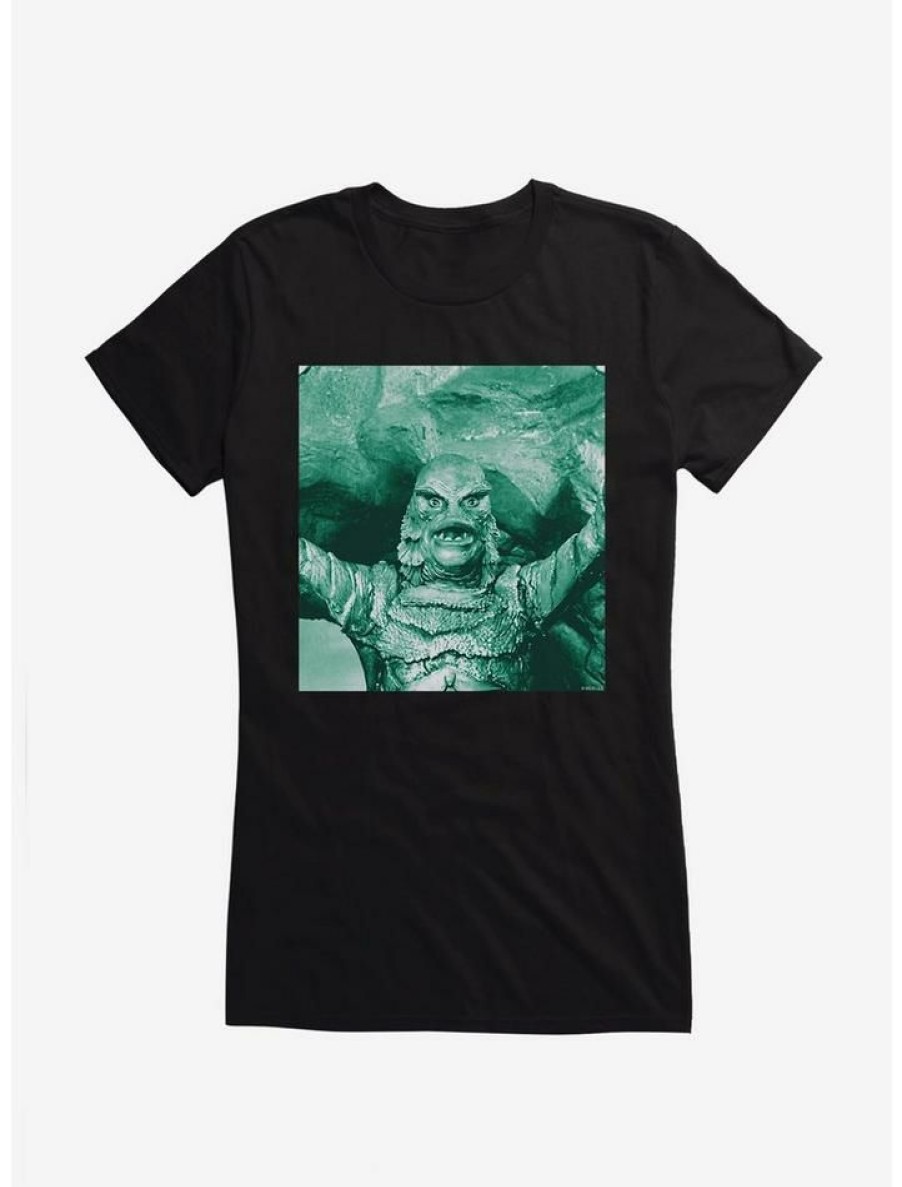 Tees * | Wholesale Creature From The Lagoon Live Action Green Scene Girls T-Shirt