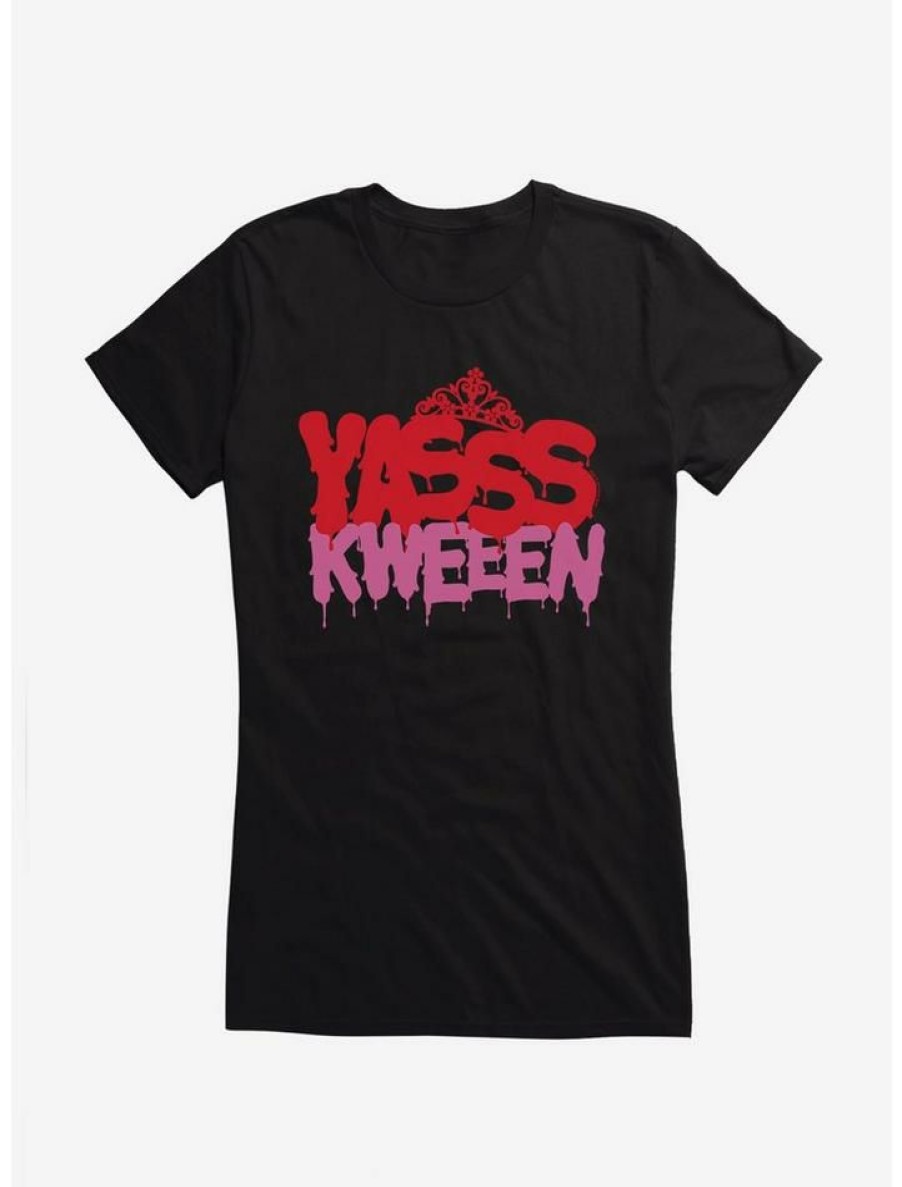 Tees * | Brand New Carrie 1976 Yasss Kweeen Girls T-Shirt