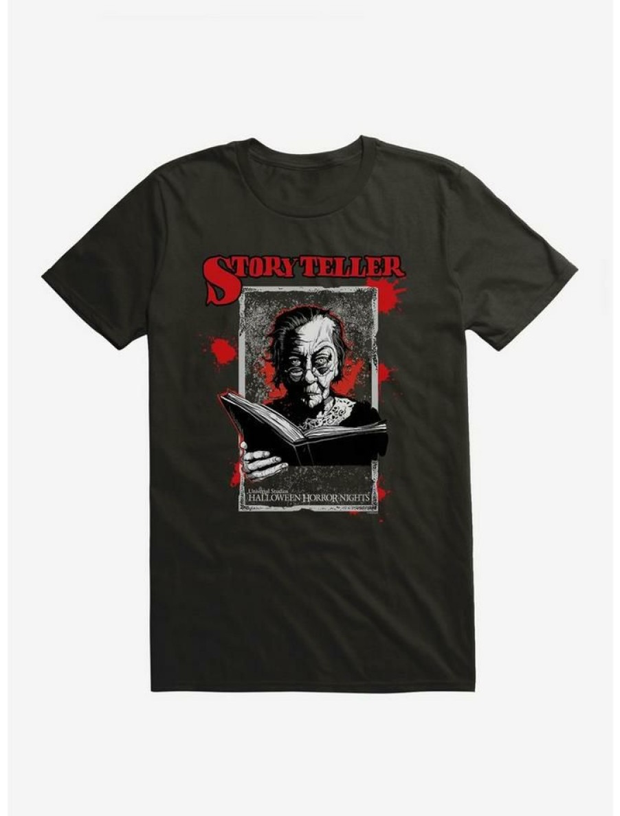 Guys * | Wholesale Halloween Horror Nights Story Teller T-Shirt Black