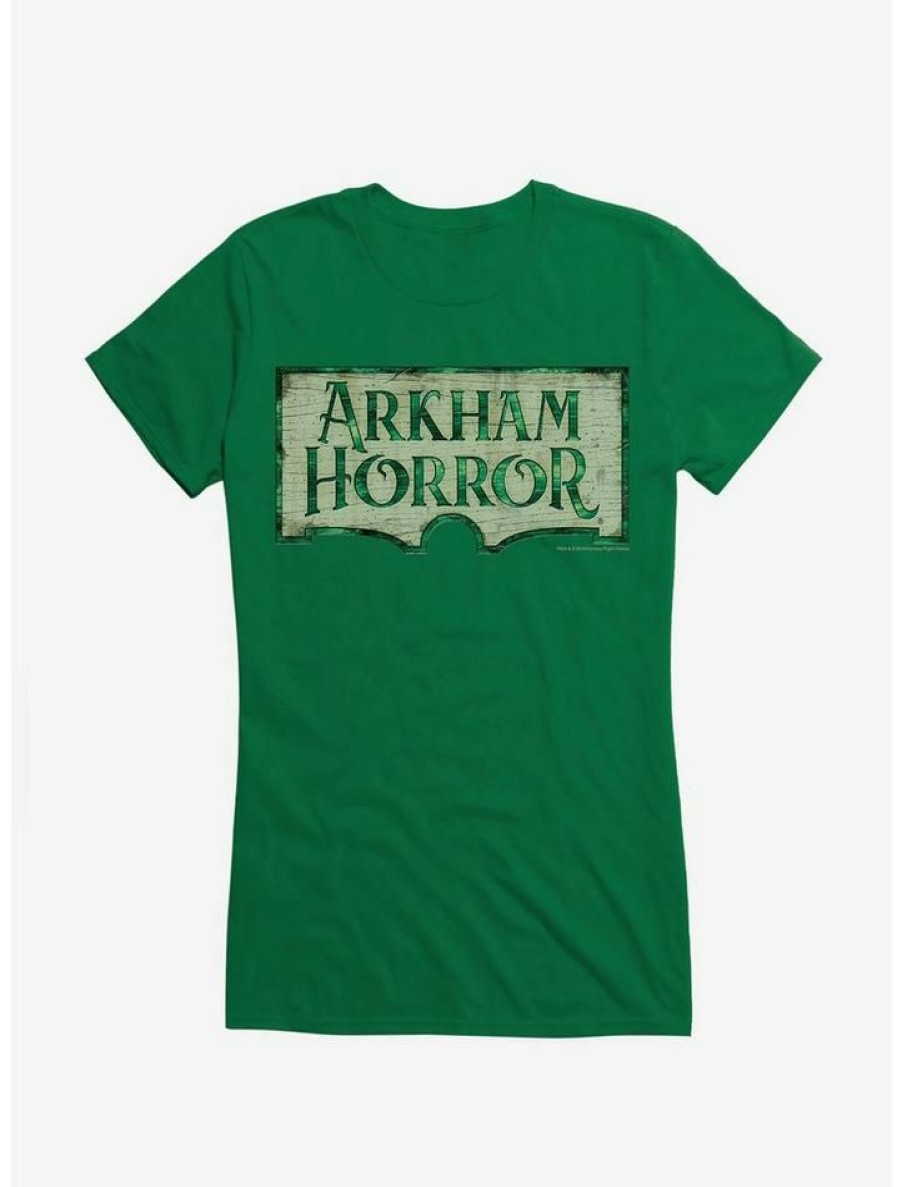 Tees * | Outlet Arkham Horror Logo Girls T-Shirt