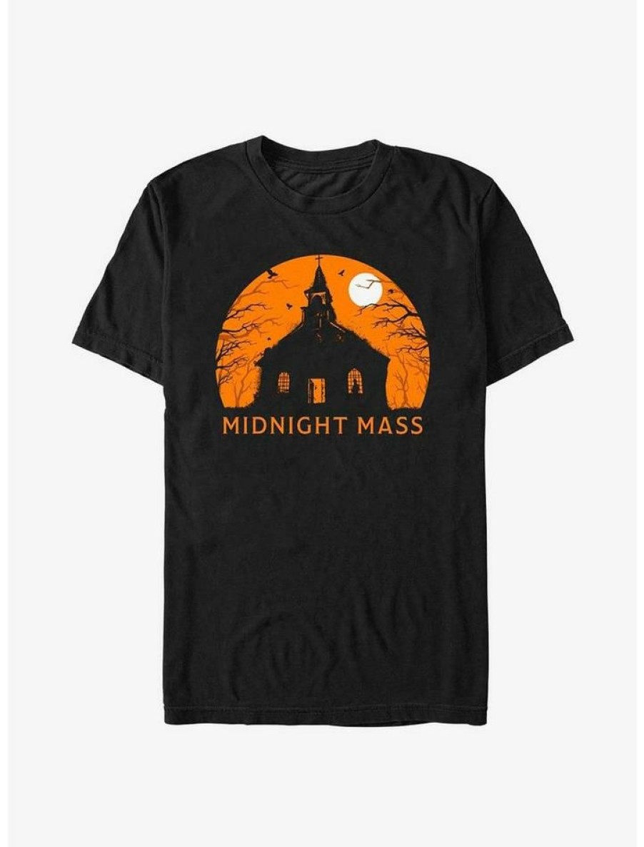 Guys * | Discount Midnight Mass St. Patrick'S Church Haunting T-Shirt Black