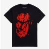 Guys * | Outlet The Evil Dead Bloody Ash T-Shirt Black