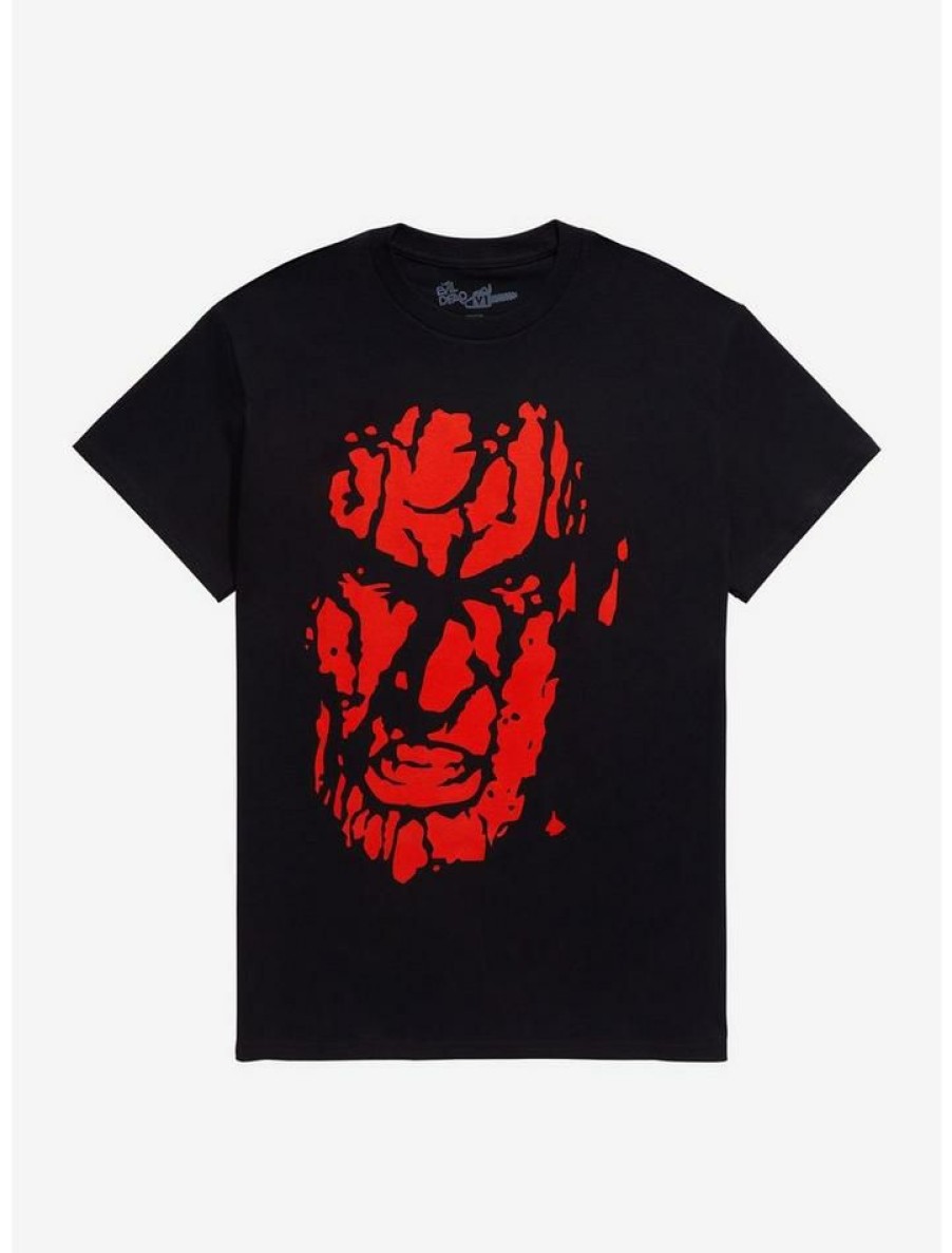 Guys * | Outlet The Evil Dead Bloody Ash T-Shirt Black