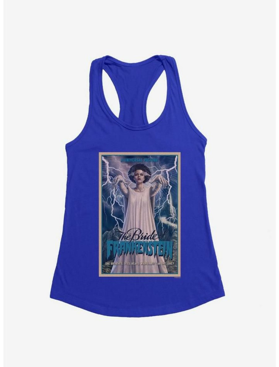 Girls * | Brand New Universal Monsters Bride Of Frankenstein Can She Love? Girls Tank