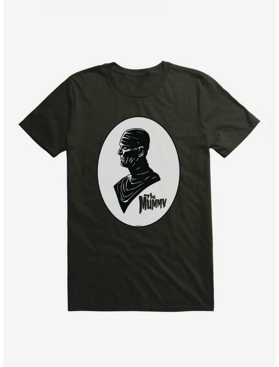 Guys * | Top 10 Universal Monsters The Mummy Shadow Portrait T-Shirt