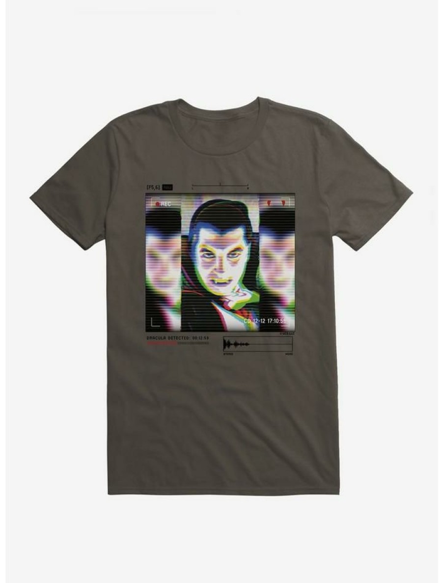 Guys * | Top 10 Universal Monsters Dracula Scan Detected T-Shirt