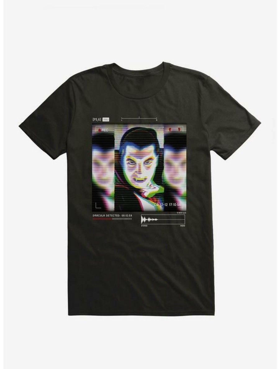 Guys * | Top 10 Universal Monsters Dracula Scan Detected T-Shirt