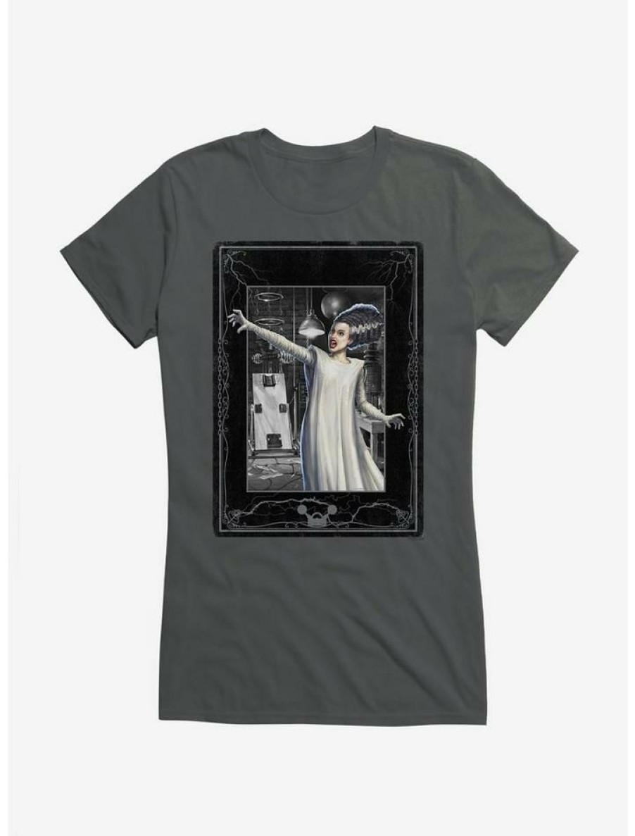 Tees * | Promo Universal Monsters Bride Of Frankenstein In The Lab Girls T-Shirt