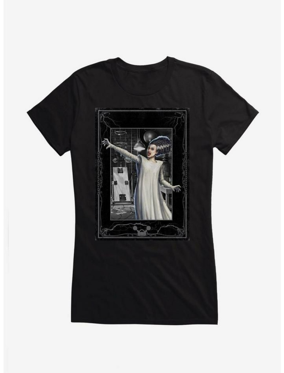 Tees * | Promo Universal Monsters Bride Of Frankenstein In The Lab Girls T-Shirt