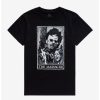 Guys * | Promo The Texas Chainsaw Massacre Tarot Card T-Shirt Black