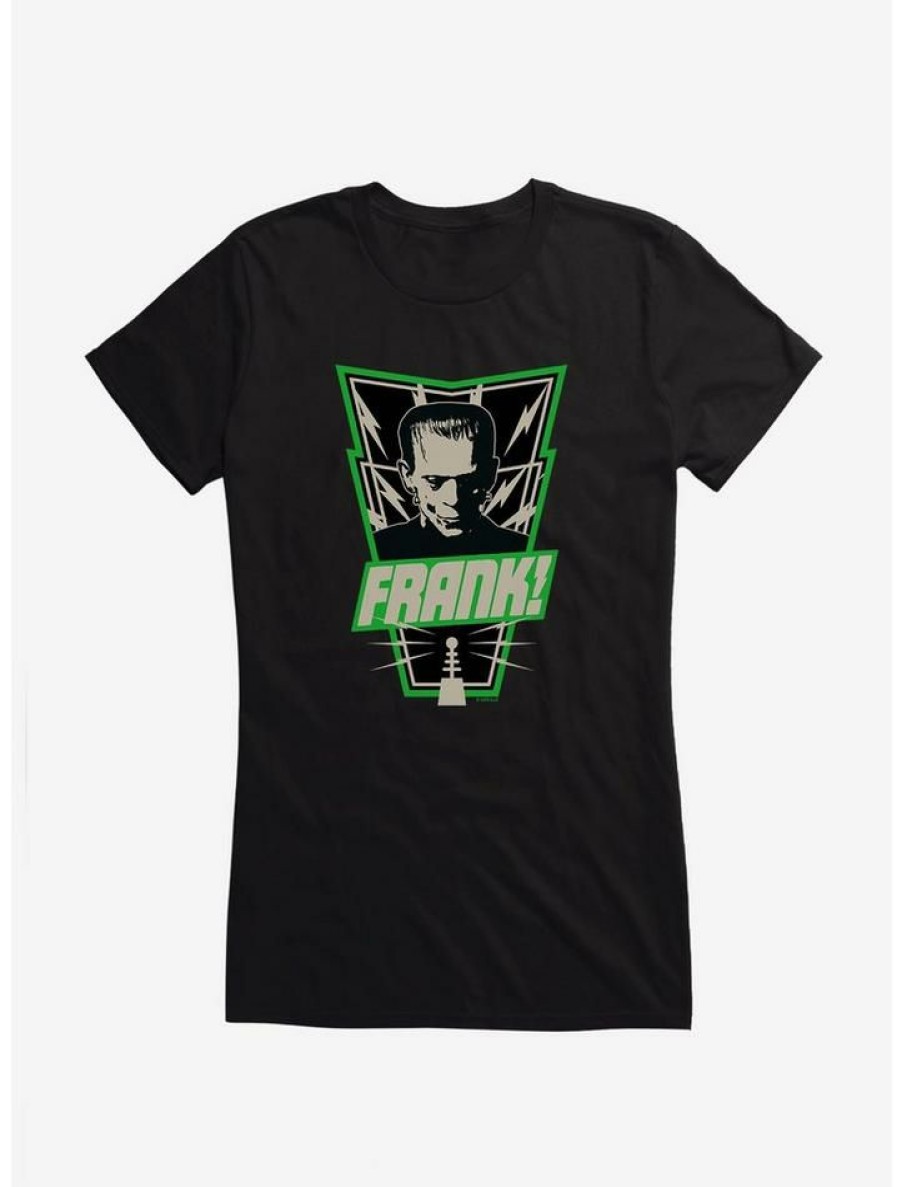 Tees * | Best Sale Universal Monsters Frankenstein Frank Girls T-Shirt