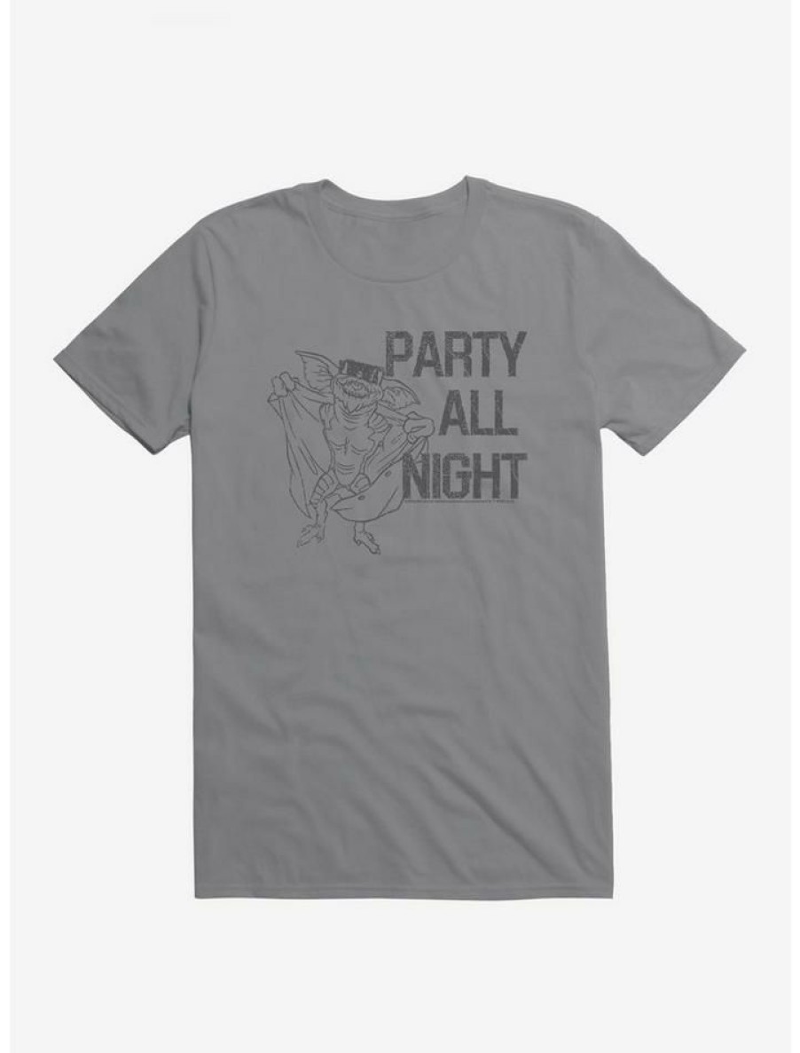 Guys * | Outlet Gremlins Party All Night T-Shirt