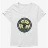 Tees * | Flash Sale The Wolf Man Moon Phases Girls T-Shirt Plus Size