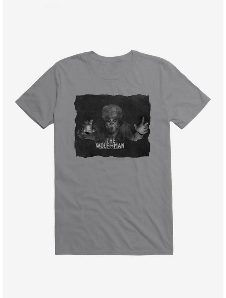 Guys * | Top 10 Universal Monsters The Wolf Man Attack T-Shirt